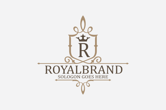 I will design elegant royal logo