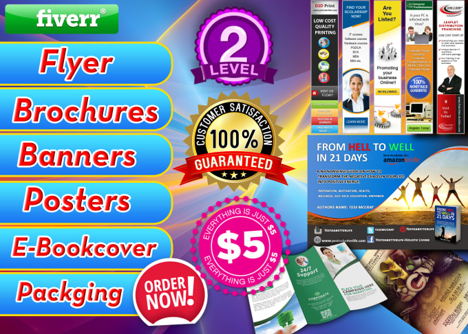 I will design Flayer,Poster,Brochure, for you