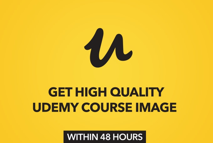 I will design high quality udemy course image