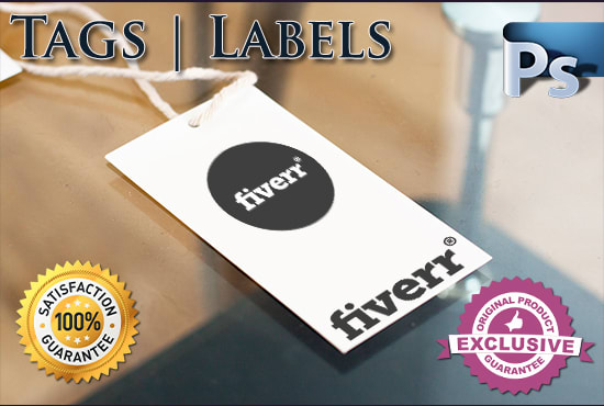 I will design labels and clothing tags