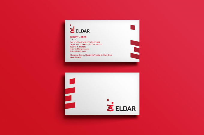 I will design minimal or cool business card for you