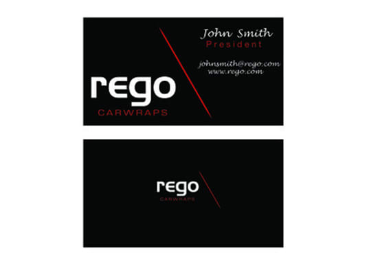 I will design neat and simple name card for you