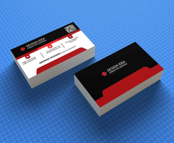 I will design professional business card with