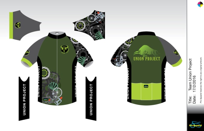 I will design professional cycling jersey, cycling apparels
