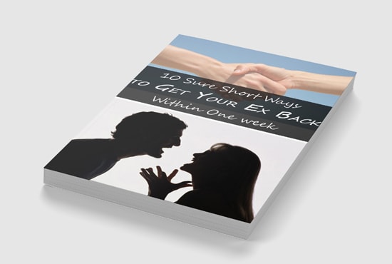 I will design professional ebook cover