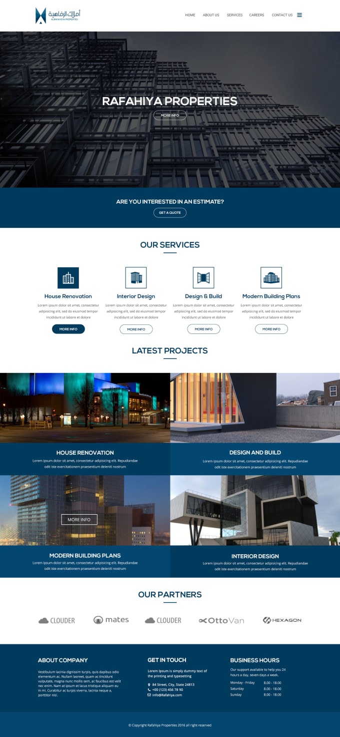 I will design professional real estate wordpress  landing pages
