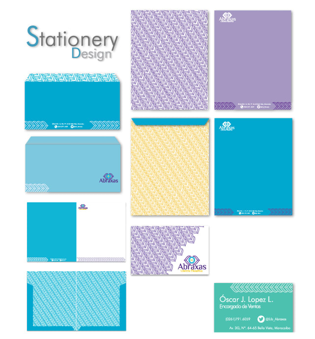 I will design professional stationery items