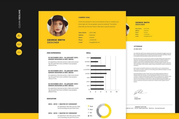 I will design, recreate, modify your CV and cover letter perfectly