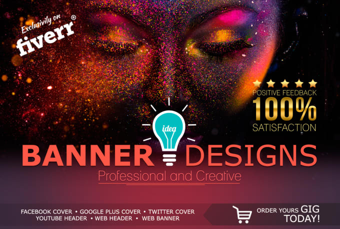 I will design your banner professionally and with a great visual