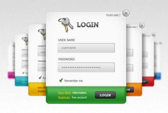 I will design your magento login page