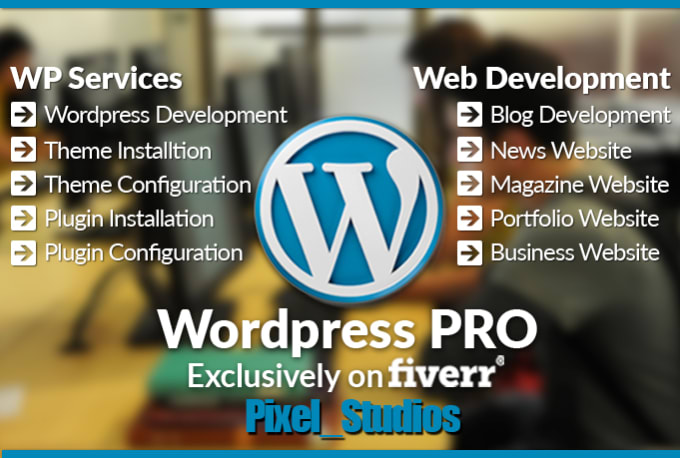 I will design your wordpress website
