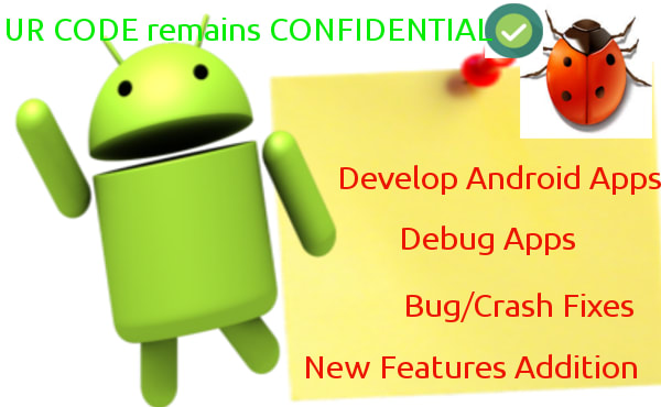 I will develop android apps for you