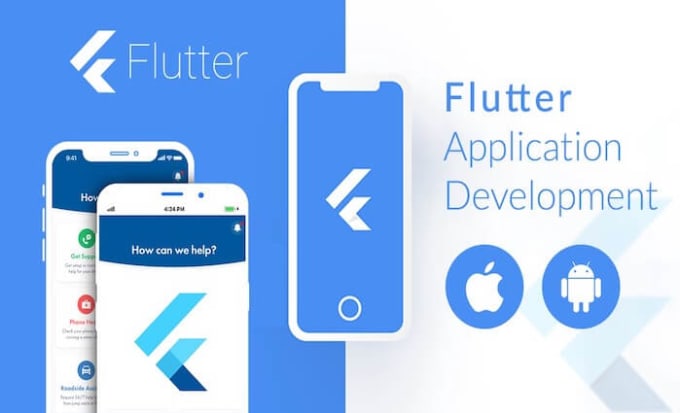 I will develop flutter application with android and ios