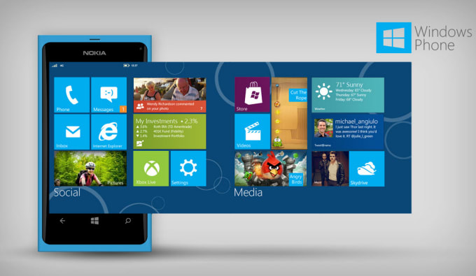 I will develop windows phone, web and desktop apps