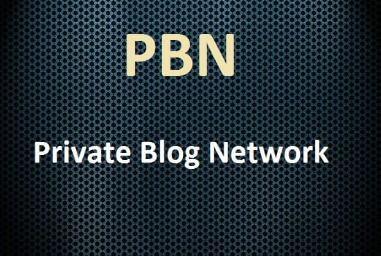 I will do 100 pbn blog post for you on my private blog network