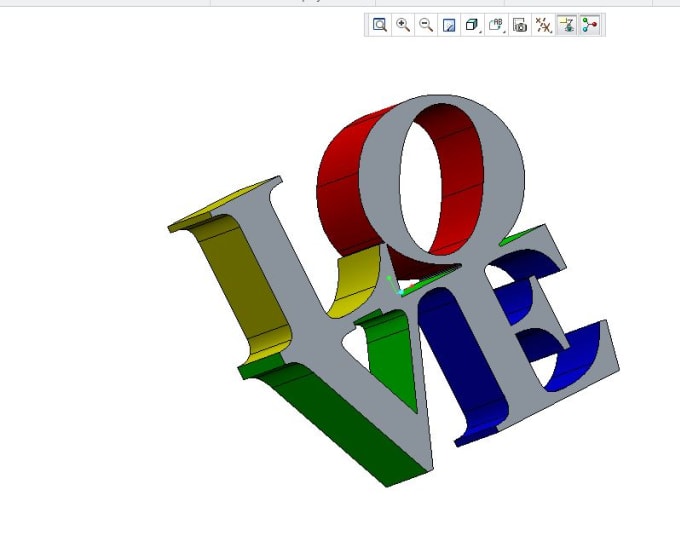 I will do 3D Character TEXT and 3D Alphabet Modeling