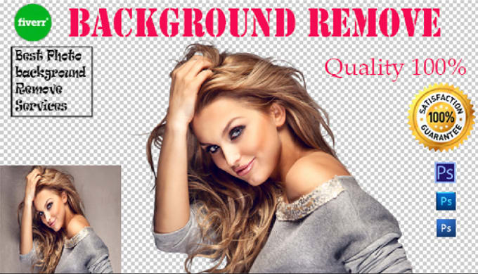 I will do   background removal 15 photo 24 hours