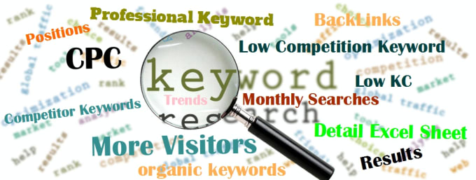 I will do depth keyword research for you