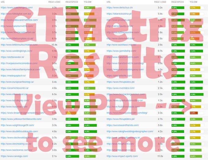 I will do optimization for gtmetrix and google pagespeed insights