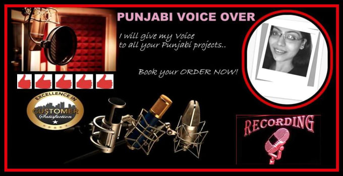 I will do perfect punjabi voiceover for ivrs, ads,narration,video