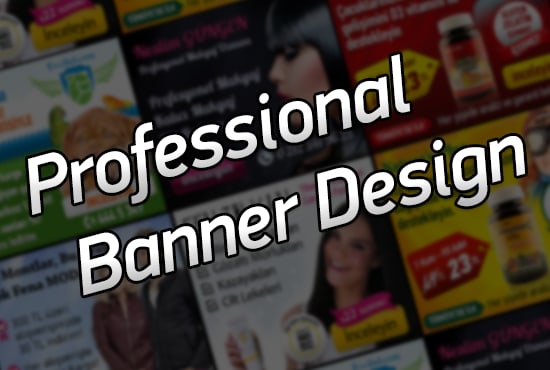 I will do static banner design for your website or ad networks