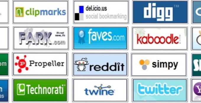 I will do top 100 social bookmarking