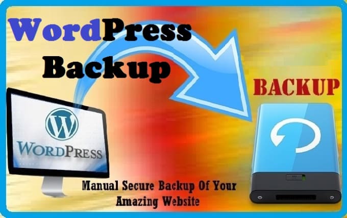 I will do Wordpress Backup Manually