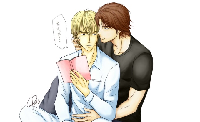 I will do yaoi pictures for your bl novels, bl games, fanarts, etc