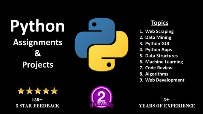 I will do your python coding projects and scripts