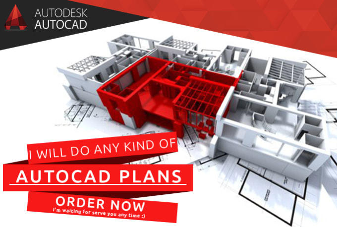 I will draw any kinds of plan in autocad 3d and 2d