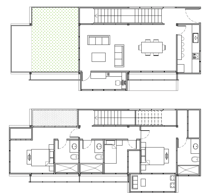 I will draw you architectural plans in 2d