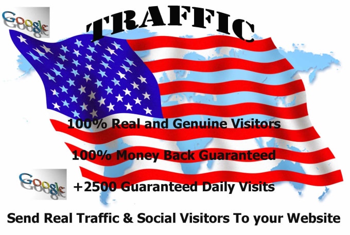 I will drive 25k real organic human traffic to your website