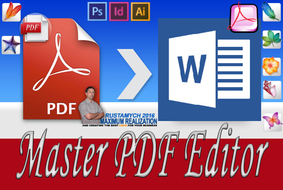 I will expertly edit PDF documents