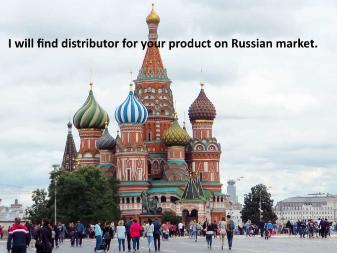 I will find distributor for your product on russian market