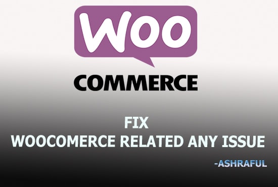 I will fix woo commerce issues and proper configuration