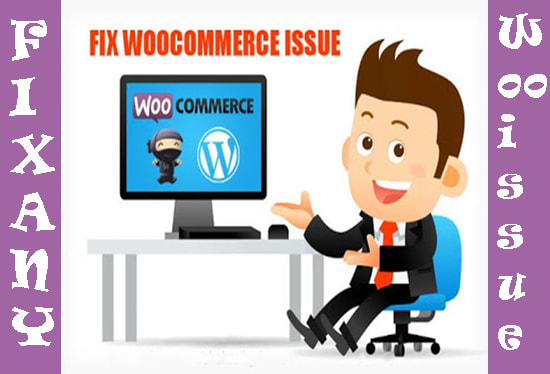 I will fix woocommerce website issue
