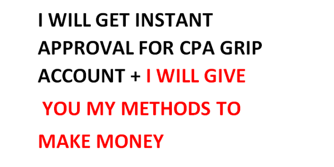 I will get instant approval in CPA networks