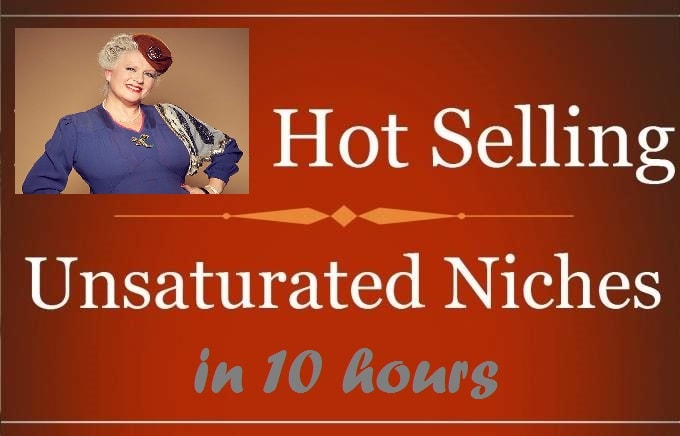 I will give highly profitable unsaturated niches