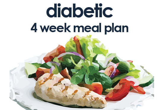 I will give you a 4 week diabetic prevention and reversal meal plan