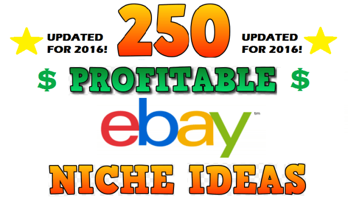 I will give you a MONSTER list of 250 wholesale niche product ideas to resell on eBay