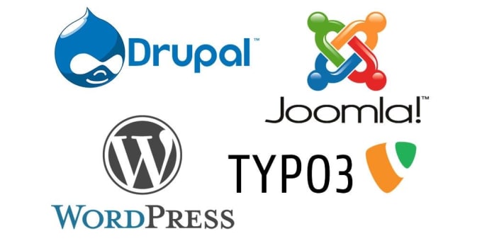 I will help with joomla, typo3, shopware, drupal, shopify