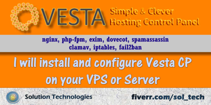 I will install Vesta CP on your Server