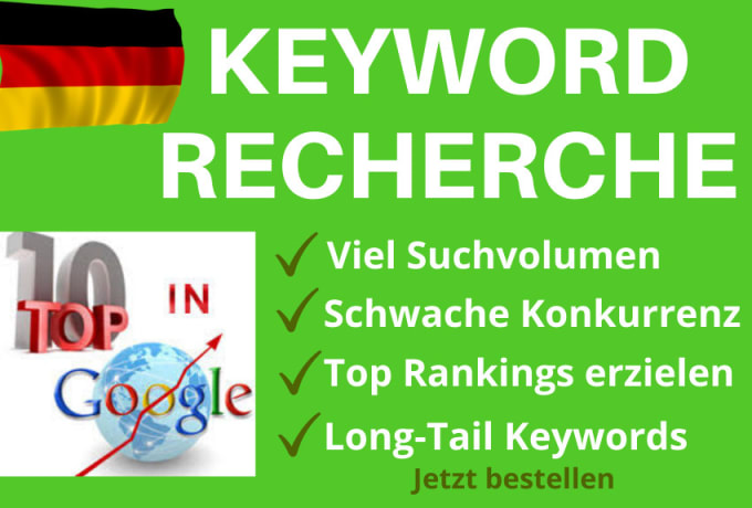 I will keywords finden, analysieren, beste und profitabelste kwords