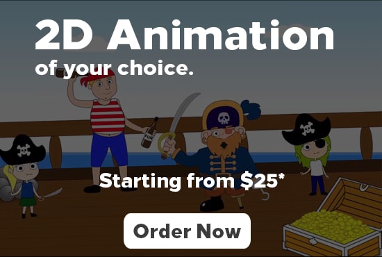 I will make 2d animated web series for kids