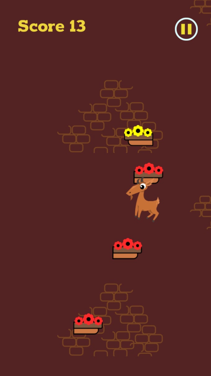 I will make a doodle jump style game for you