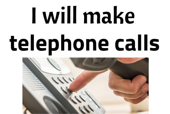 I will make all your telephone calls to canada and USA