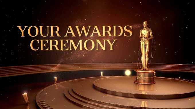 I will make an award ceremony trailer video