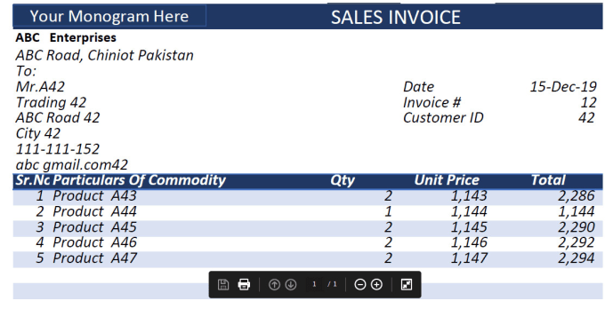 I will make automatic invoice generator on excel sheet