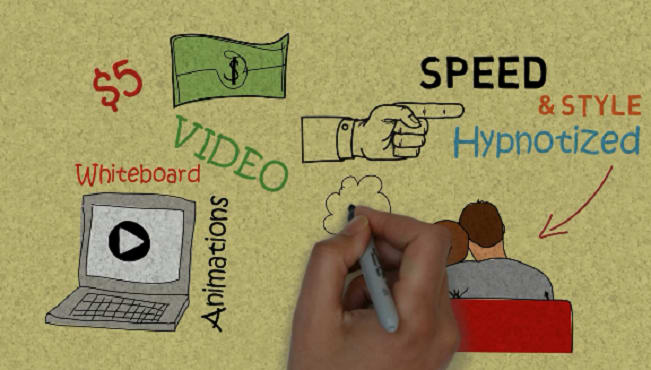 I will make custom whiteboard animated video with voiceover
