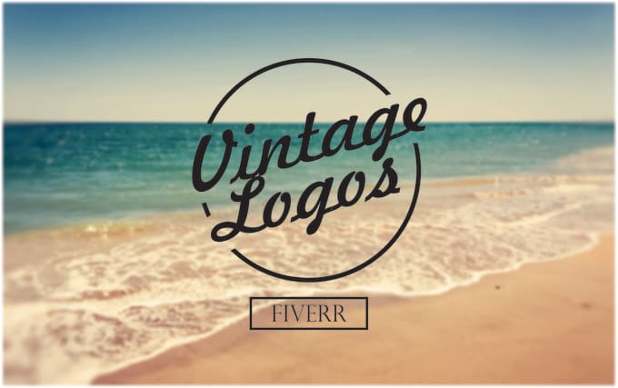 I will make vintage logo that is unique and modern design